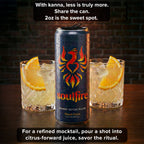 Soulfire | Kanna Social Elixir | Peach Citrus | 12oz 4-pack