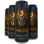 Soulfire | Kanna Social Elixir | Peach Citrus | 12oz 4-pack